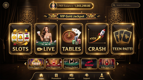 Main screen of JL18 Game casino page for PK players